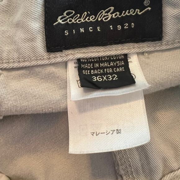 Eddie Bauer Light Khaki Pants Men's Size 36 x 32 - Picture 5 of 7